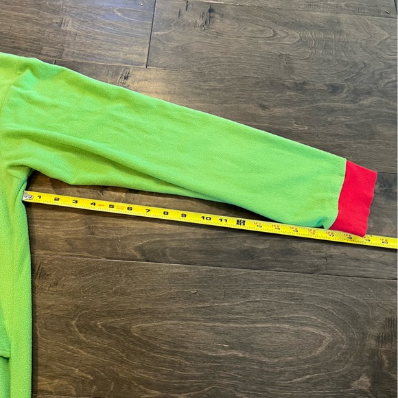 5/$25 Adults Medium Kermit the Frog Footie Onesie Sleeper Pjs Pyjamas Muppets - Picture 10 of 15